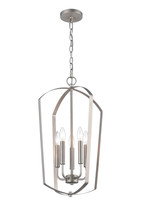  9825-SN - Ivey Lake 5-Light Pendant light Satin Nickel