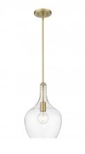  28401-VB - Lamara 1-Light Pendant Light Vintage Brass