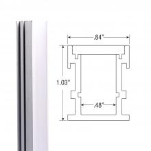  LED-CHL-WOD8 - Extruded 8 foot Mud-In Walk Over Channel