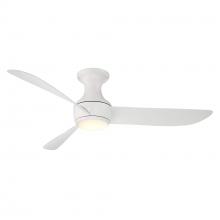  FH-W2203-52L-MW - Corona 52 Flush Mount Ceiling Fan