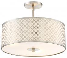  P1267-084 - Dots - 3 Light Semi Flush