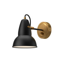  WV576607MBAG - Felix 7-in Aged Gold/Matte Black 1 Light Wall/Vanity