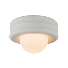  SF426012AW - Harvey 12-in Antique White Socket Semi-Flush Mount