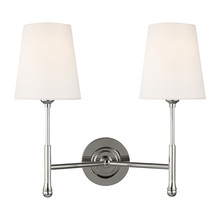  TW1012PN - Capri Double Sconce