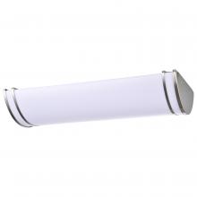  62/1639 - Glamour LED 25 inch; Linear Flush Mount Fixture; Brushed Nickel Finish; CCT Selectable 3K/4K/5K