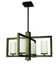  1195 BN - 4-Light Brushed Nickel Theorem Dining Chandelier