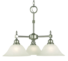  2439 AB/AM - 3-Light Antique Brass Taylor Dinette Chandelier