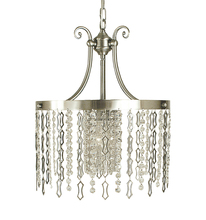  2954 BN - 1-Light Brushed Nickel Penelope Dining Chandelier