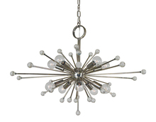  3085 PN - 10-Light Polished Nickel Supernova Chandelier