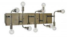  5019 PN/MBLACK - 10-Light Fusion Sconce