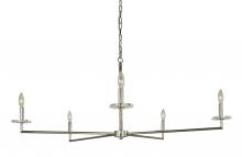  5450 Mblack - 5-Light Matte Black Muse Chandelier