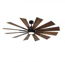  M2024MBK - 60" LED Ceiling Fan in Matte Black