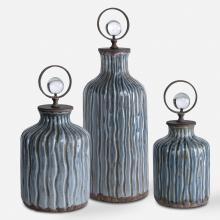  18633 - Uttermost Mathias Grey-Blue Vessels, S/3