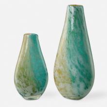  18157 - Uttermost High Tide Glass Vases, S/2