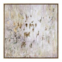  34362 - Uttermost Golden Raindrops Modern Abstract Art