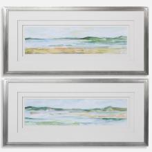  41594 - Panoramic Seascape Framed Prints Set/2