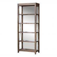  25434 - Uttermost Delancey Weathered Oak Etagere