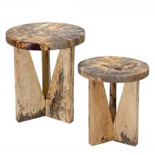  25496 - Uttermost Nadette Natural Nesting Tables, S/2