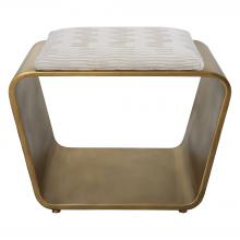  23673 - Uttermost Hoop Small Gold Bench