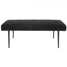  23719 - Uttermost Olivier Modern Black Bench