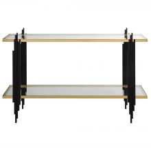  22992 - Uttermost Empire Cityscape Console Table