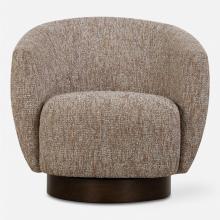  23842 - Uttermost Dunes Fabric Swivel Chair