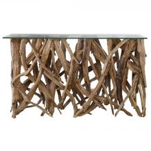  25593 - Uttermost Teak Wood Console