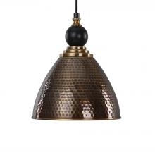  22052 - Uttermost Adastra 1 Light Antique Brass Pendant