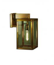  7517-DB-MED-CSG - Midtown Small Wall Bracket Dark Brass Medium Base Socket Clear Seedy Glass