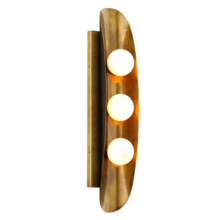  271-13-VB/BBR - Hopper Wall Sconce