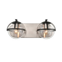  18641/2 - Davenay 16'' Wide 2-Light Vanity Light - Satin Nickel