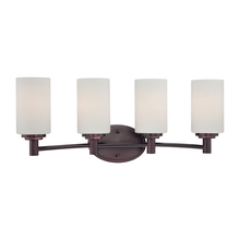  190025719 - Thomas - Pittman 24'' Wide 4-Light Vanity Light - Sienna Bronze