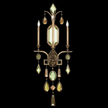  710450-1ST - Encased Gems 49"H Sconce