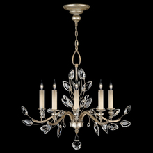  753040ST - Crystal Laurel 32"W Round Chandelier